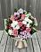 Букет цветов из: Альстромерии, Гвоздики, Розы и Хризантемы в Заболотье
