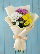 Букет цветов из:  Хризантемы в Заболотье