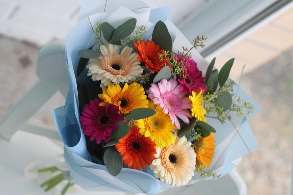 Букет цветов из: Герберы в Заболотье