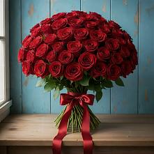 Букет Красные розы Блэк Меджик в Заболотье