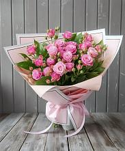 Букет Розовый кустик #REPLACE_PRED# Заболотье