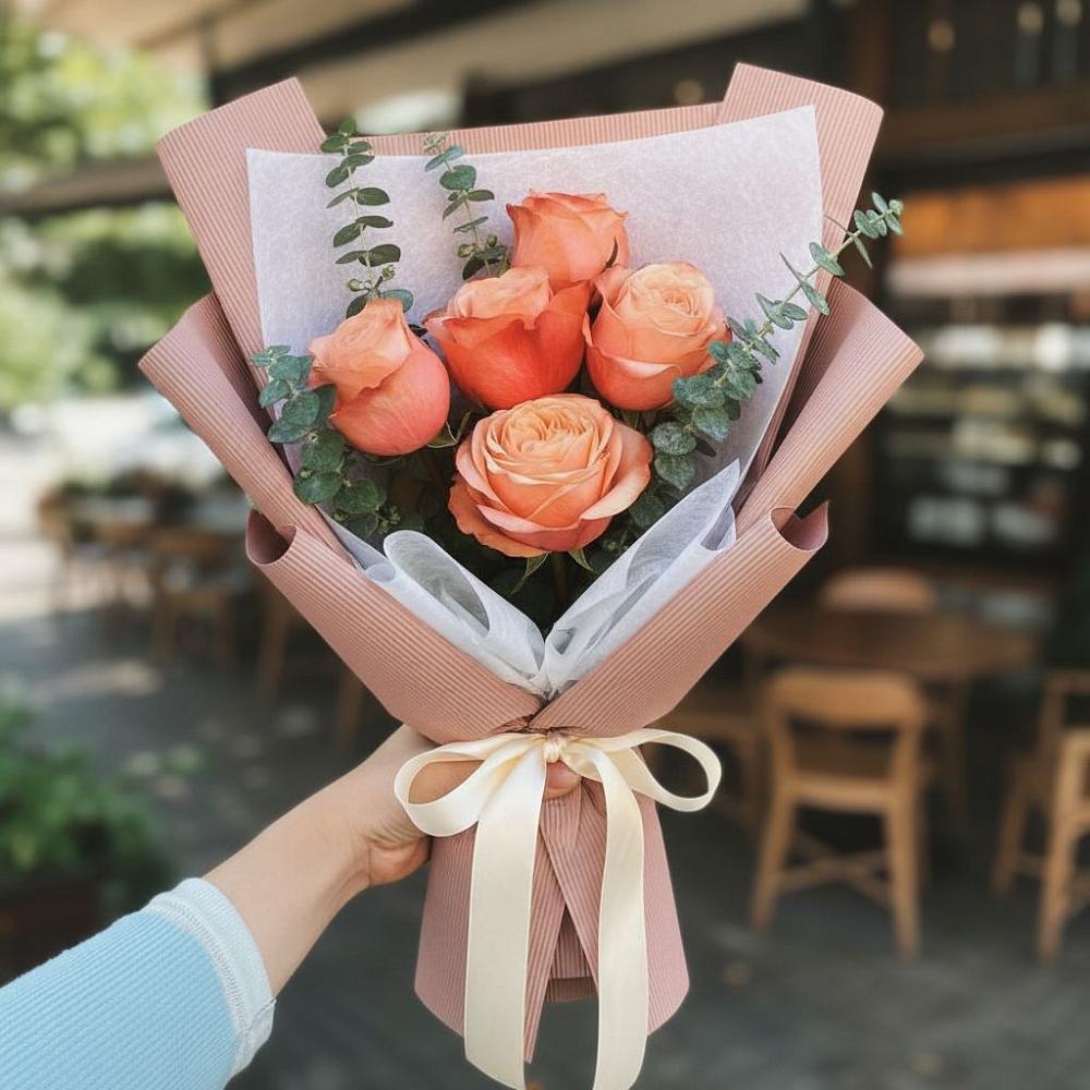 Букет цветов из: Розы в Заболотье