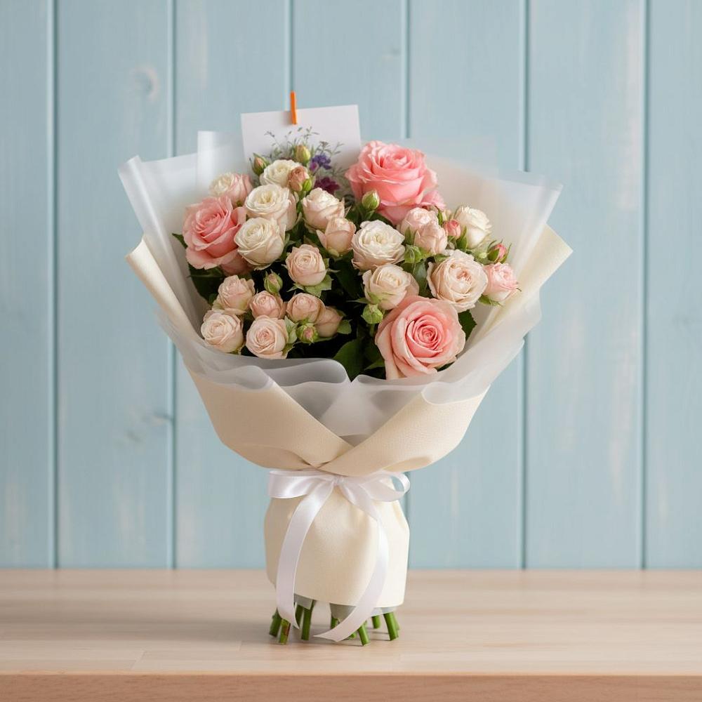 Букет цветов из: Розы в Заболотье