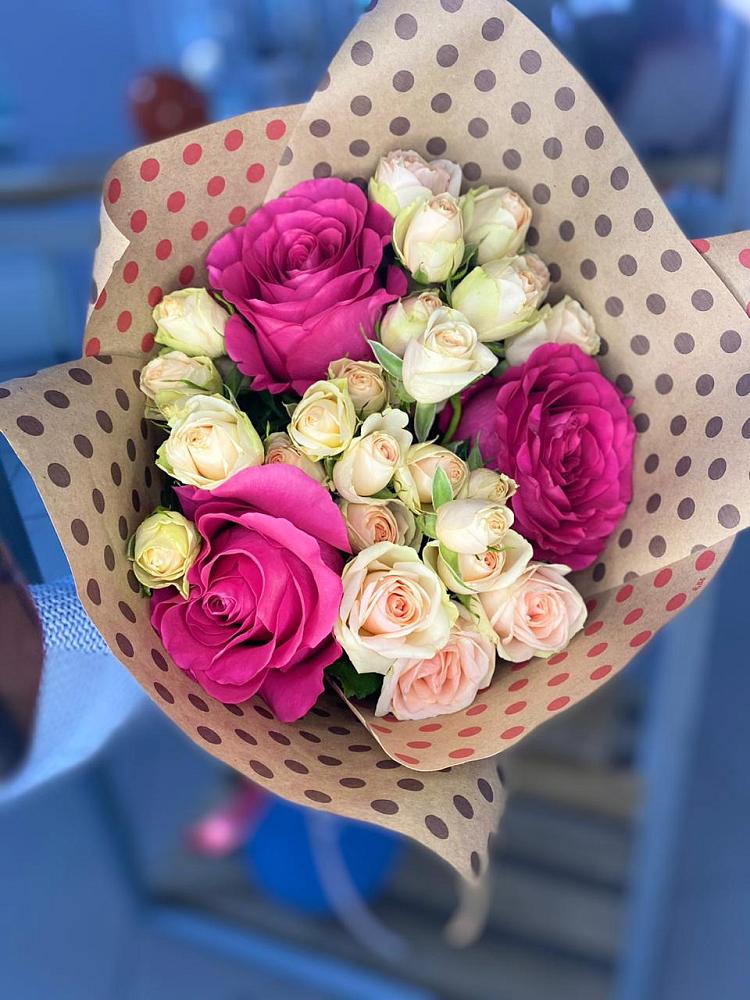 Букет цветов из: Розы в Заболотье