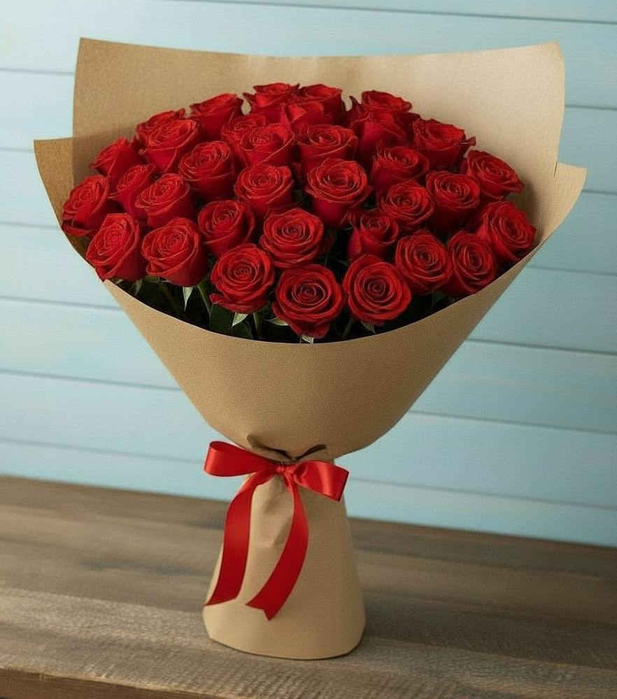 Букет Красные розы Милано в Заболотье