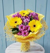 Букет цветов из:  Хризантемы и Герберы в Заболотье