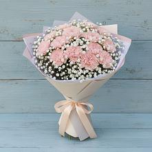 Букет цветов из:  Гвоздики в Заболотье
