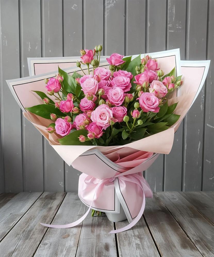 Букет Розовый кустик в Заболотье