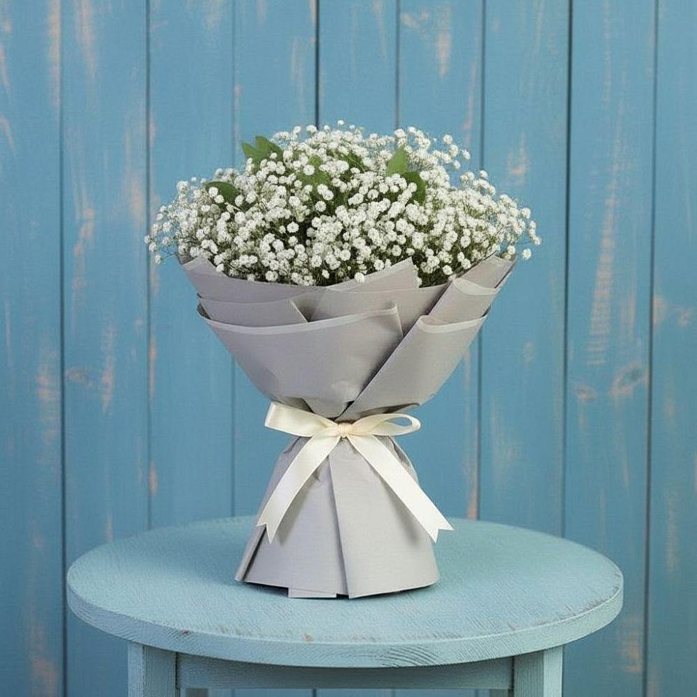 Букет цветов из: Гипсофила в Заболотье