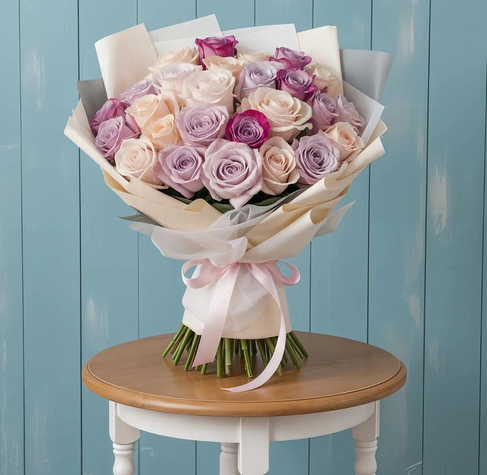 Букет цветов из: Розы в Заболотье