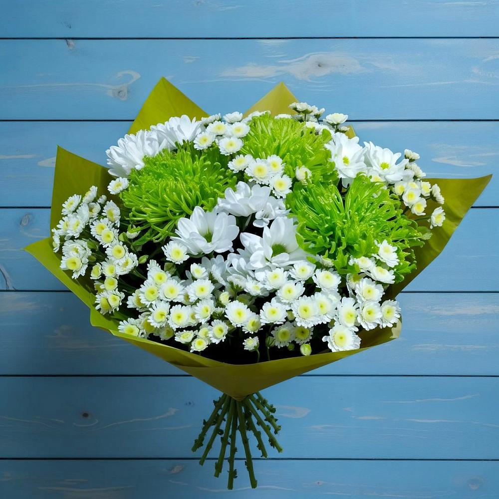 Букет цветов из: Хризантемы в Заболотье