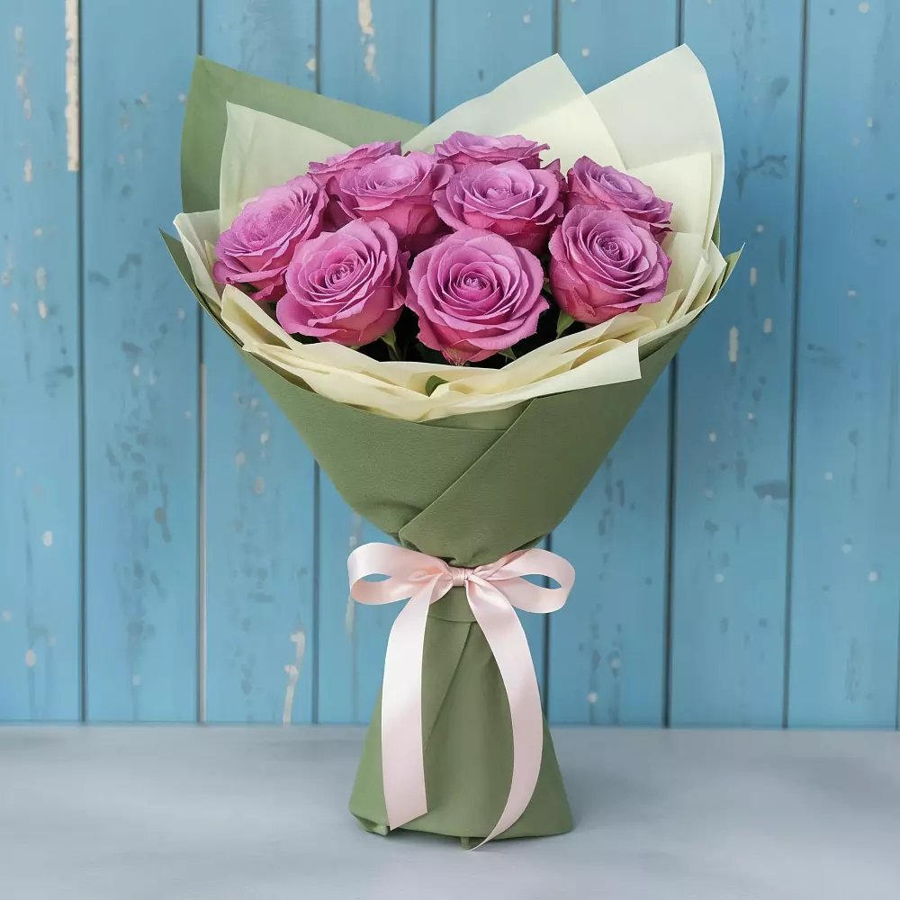 Букет Розы Фёрст Леди в Заболотье