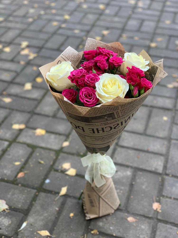 Букет цветов из: Розы в Заболотье