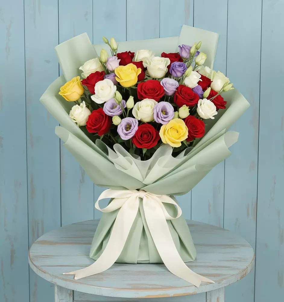 Букет цветов из: Розы в Заболотье