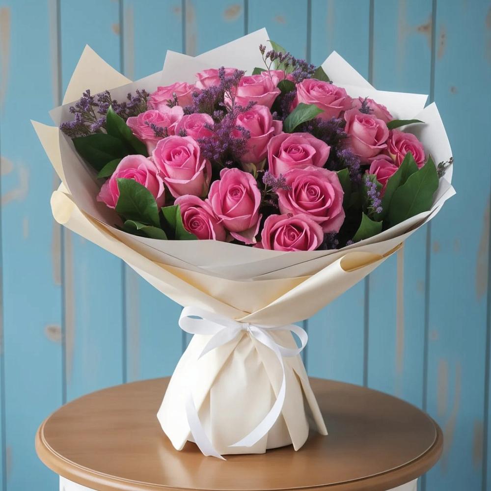 Букет цветов из: Розы в Заболотье