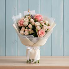 Букет цветов из:  Розы в Заболотье