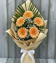 Букет цветов из:  Герберы в Заболотье