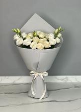 Букет цветов из:  Розы и Лизиантусы #REPLACE_PRED# Заболотье